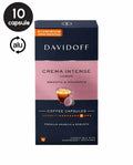 Davidoff Crema Intense Lungo - 10 capsule Nespresso