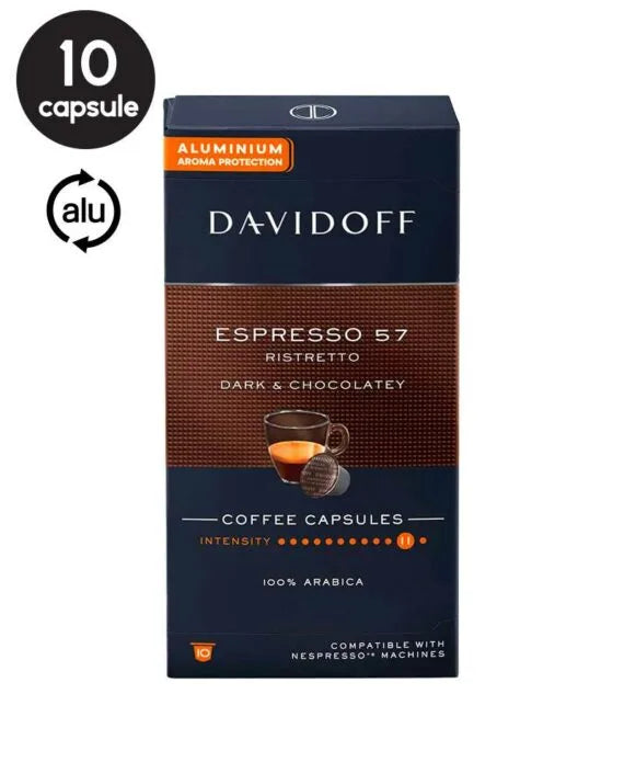 Davidoff Espresso 57 Ristretto - 10 capsule Nespresso