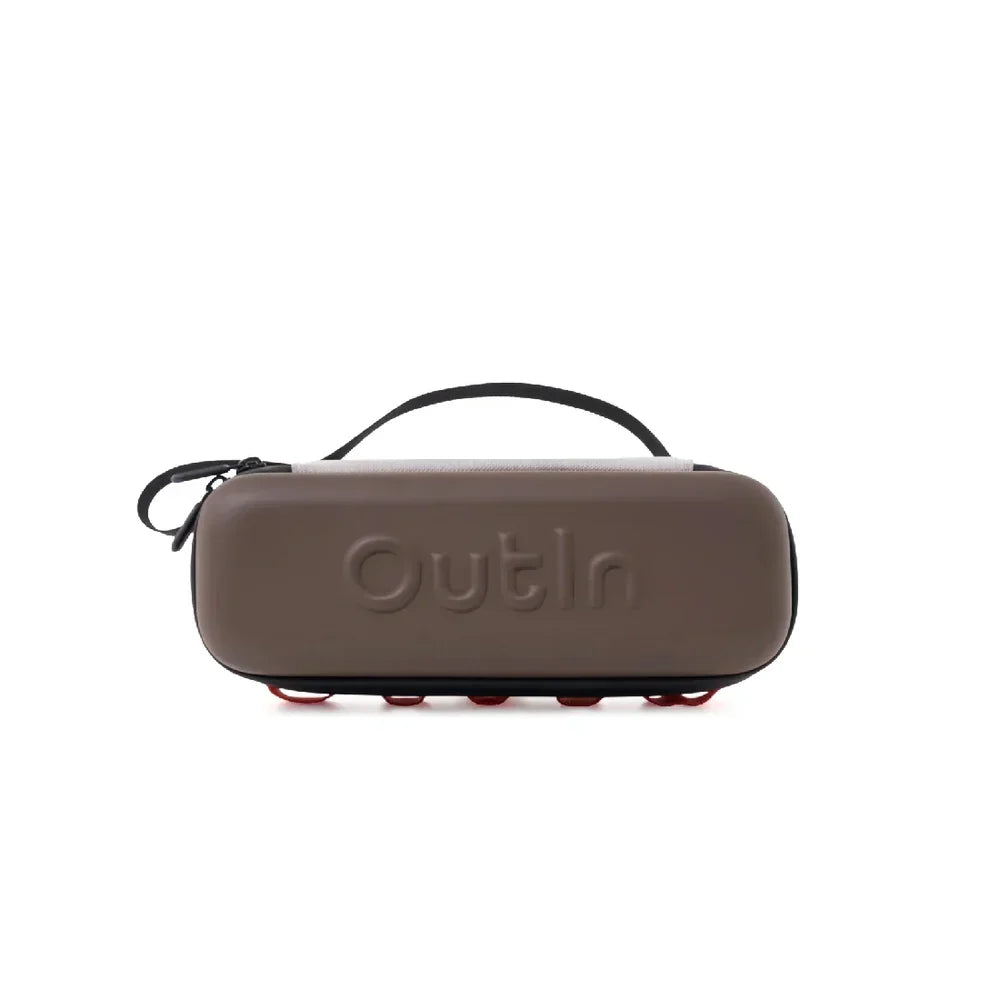 Travel set - Outin Nano Forest Green cu Geantă de Transport EVA Maple Brown