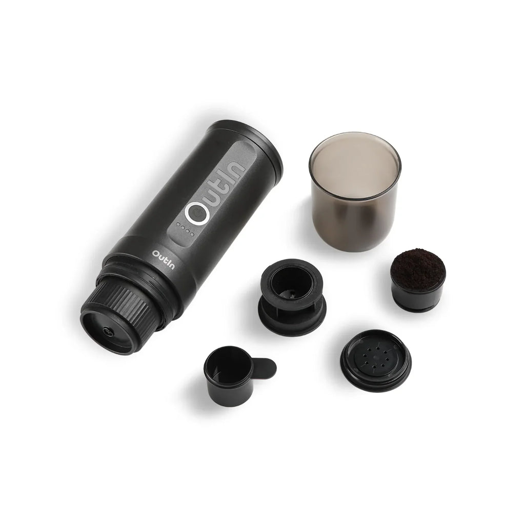 Aparat Espressor Outin Travel Set – Space Grey