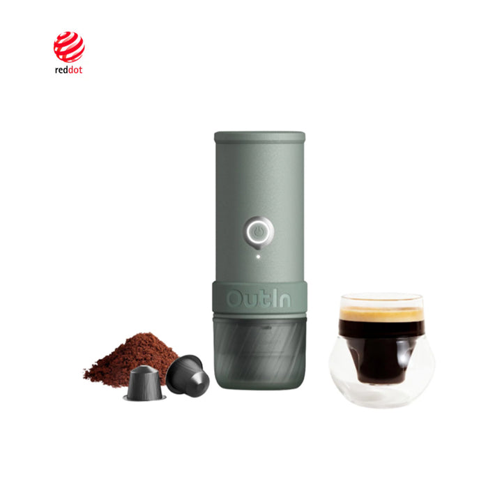 Aparat Espressor portabil Outin Mino – Canyon Green