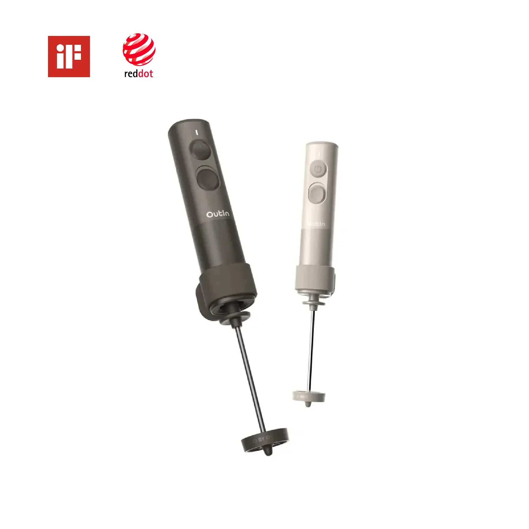 Spumator de lapte Outin LattoGo - Tundra Brown