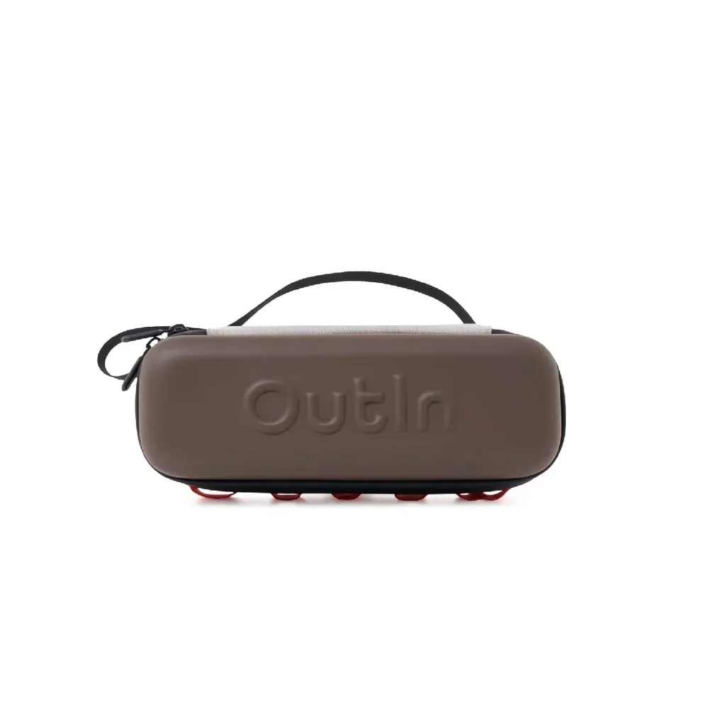 Travel set - Outin Mino Canyon Green cu Geantă de Transport EVA Maple Brown