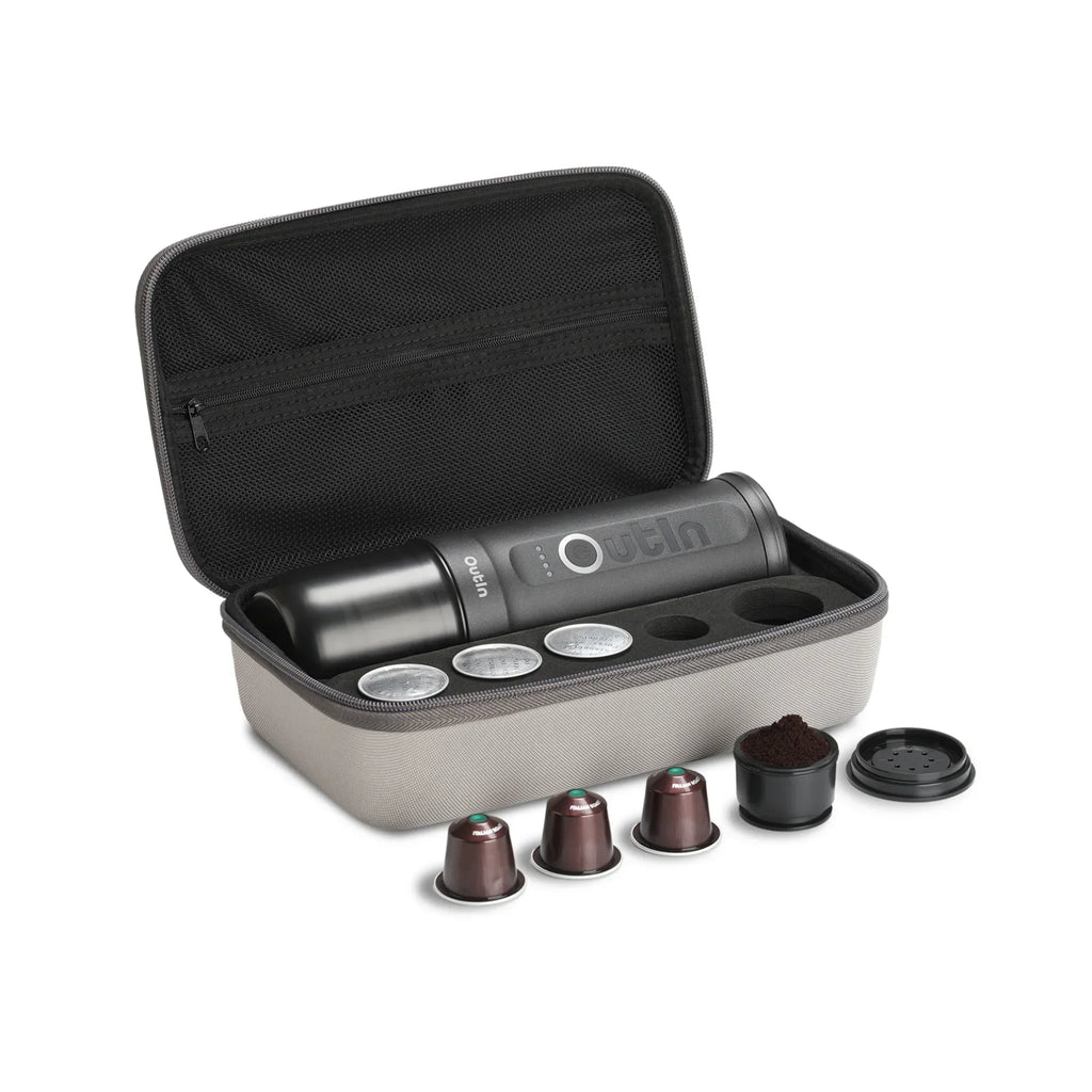 Aparat Espressor Outin Travel Set – Space Grey
