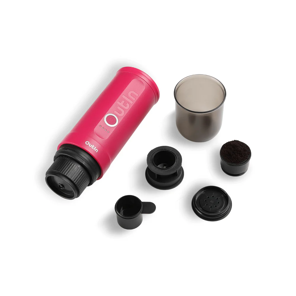 Aparat Espressor portabil Outin Nano - Crimson Red