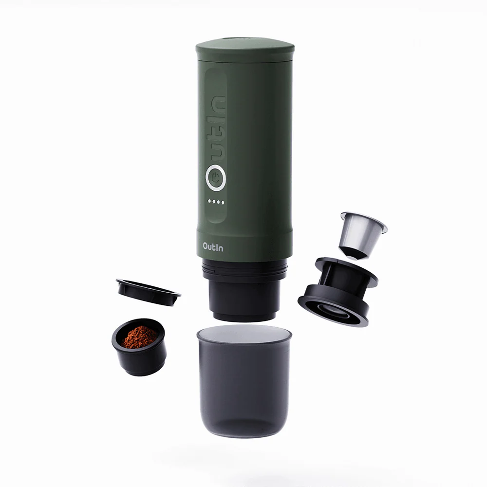 Aparat Espressor portabil Outin Nano - Forest Green