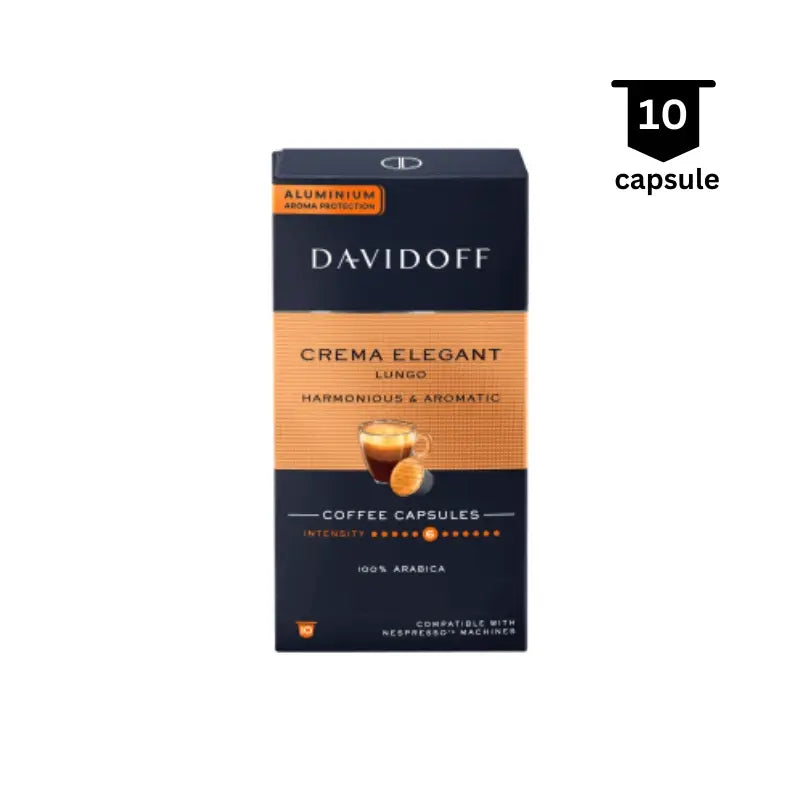 Davidoff Crema Elegant – 10 capsule Nespresso