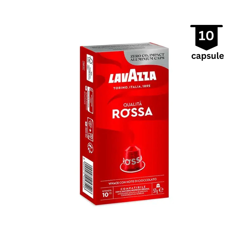 Lavazza Qualita Rossa – 10 capsule Nespresso