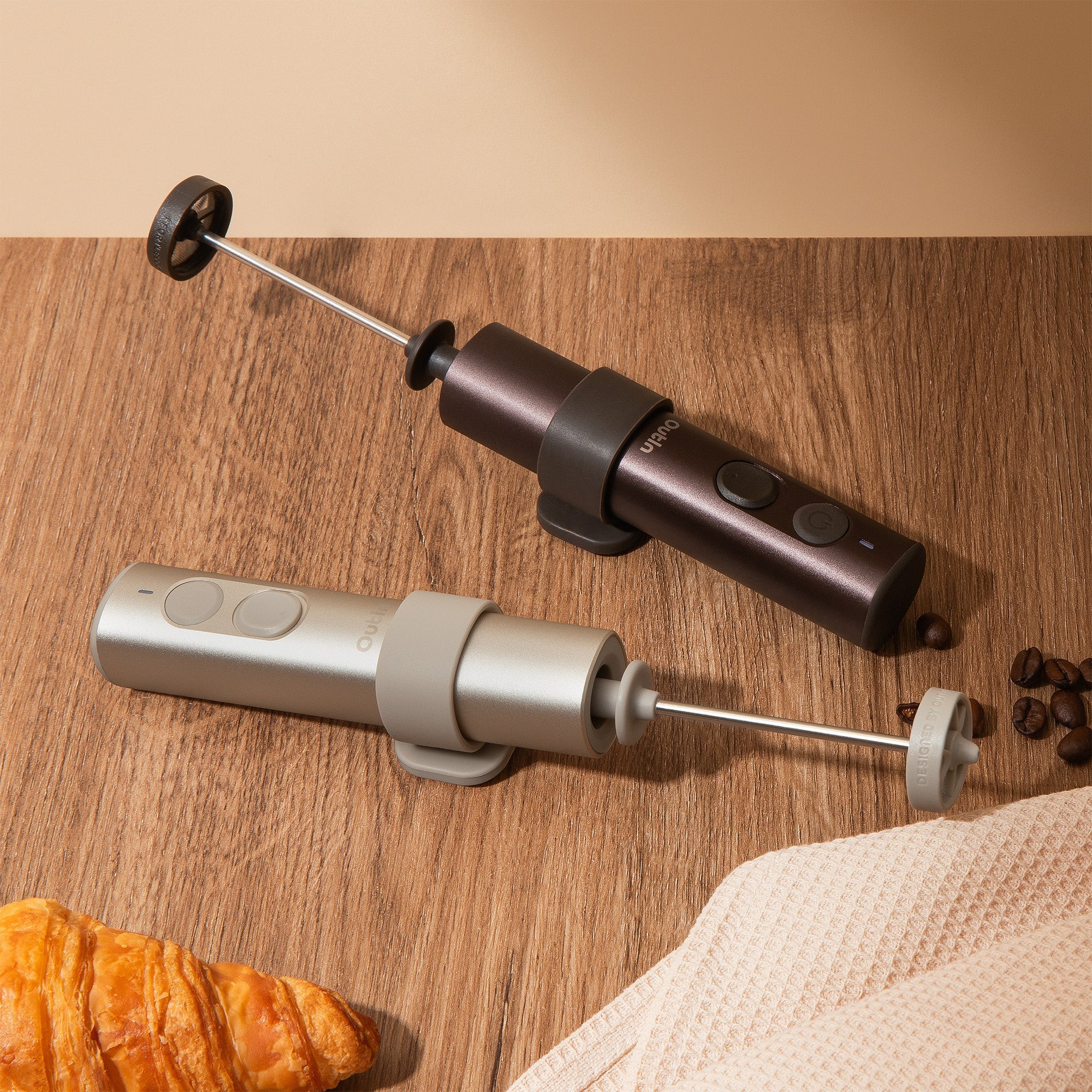 Spumator de lapte Outin LattoGo - Starburst Silver